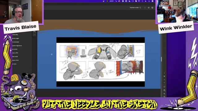 Put The Needle On the Sketch / Sketch To Animate смотреть онлайн