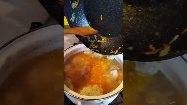 Готовим сырно-:грибной супец. СУПЕР.