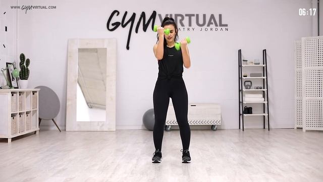 Rutina de BRAZOS con PESO | Mancuernas смотреть онлайн