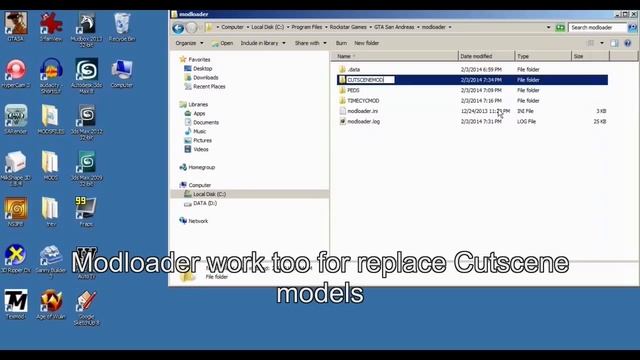 Easiest Way Install GTA San Andreas mod [only put in folder] Using ModLoader смотреть онлайн