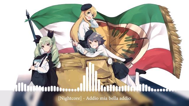 [Nightcore] - Addio mia bella addio смотреть онлайн