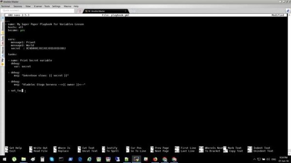 11-Ansible - Переменные - Debug, Set_fact, Register.mp4