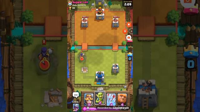 Начинаю играть в клеш рояль!!! смотреть онлайн