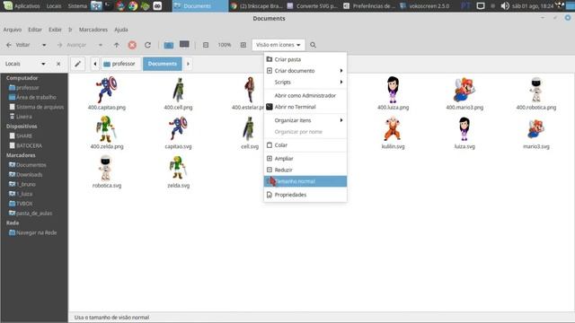 Converter SVG para PNG em lote ou não (GNULinux) смотреть онлайн