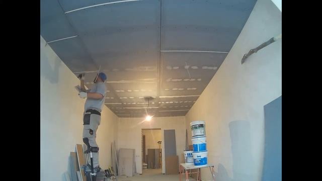 Отделка потолка из гипсокартона смотреть онлайн