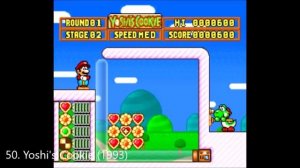 Top 100 SNES Games In 10 Minutes