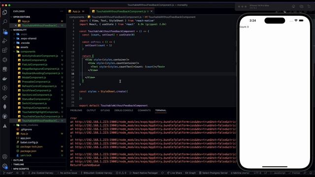 TouchableWithoutFeedback Made Easy with React Native [In 10 Minutes] - 2023 смотреть онлайн