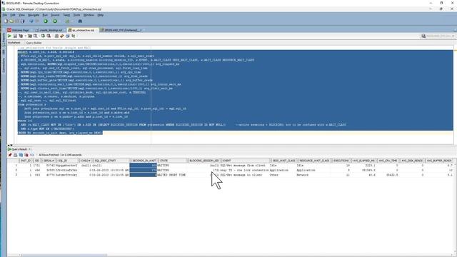 sp_whoisactive for Oracle смотреть онлайн