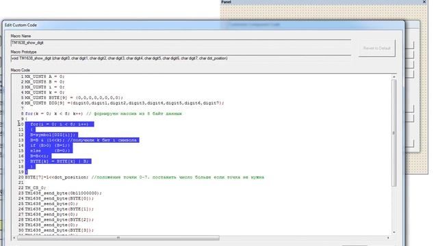 FLOWCODE УРОК 90 TM1638 с ОА часть 2