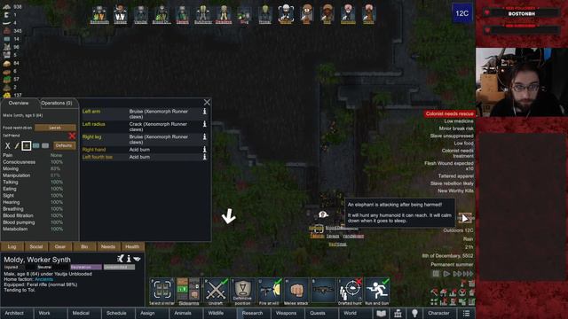 All the Bugs, All at Once - Rimworld AvP: Bad Blood #19 смотреть онлайн