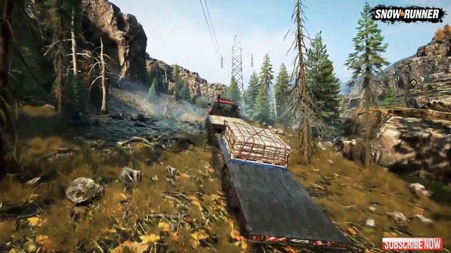 SnowRunner: HOLM Map Contracts - Blockage Rock To The City @TIKUS19 смотреть онлайн