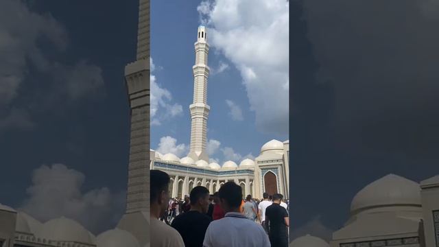 Астанадағы жаңа мешіттің ашылуы. Алғашқы Жұма намазының оқылуы. Первый Жума намаз в новой мечети смотреть онлайн
