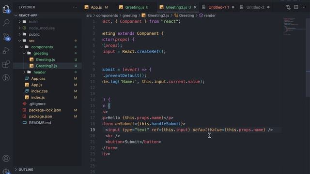 Uncontrolled components смотреть онлайн