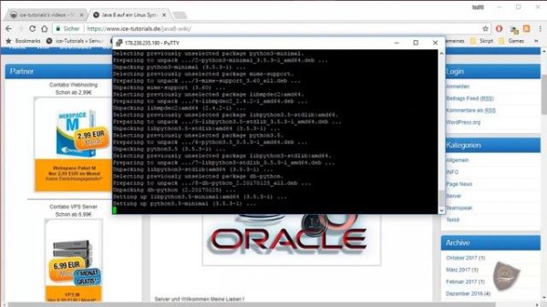 Java 8 auf ein Linux Server !!!UPDATE VIDEO !!! By ice-tutorials [HD] [GER]