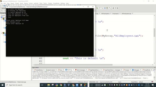 33- Saving Array To text File and Loading array from Text File C++ for beginners (Arabic) смотреть онлайн