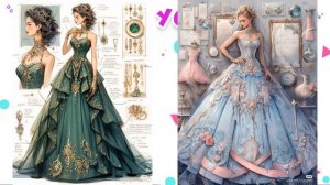 Выбирашки #807 Платья принцесс