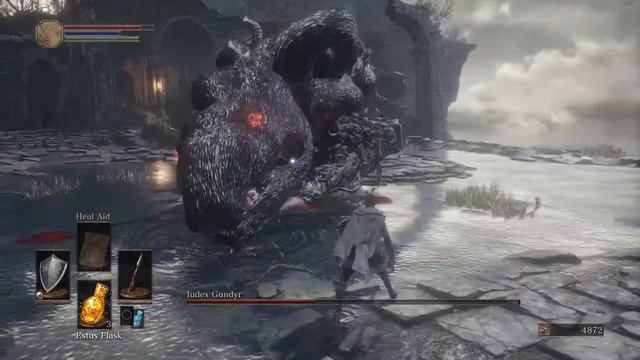 Dark souls 3: Ludex Gundyr First Boss fight смотреть онлайн