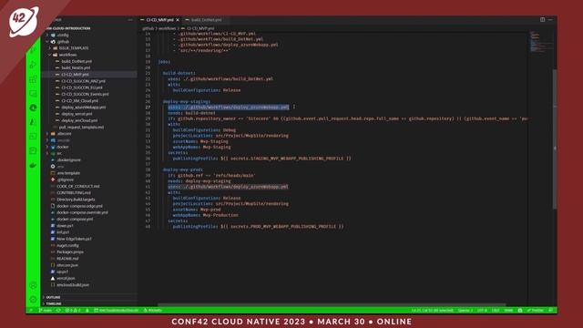 Multi-Cloud Deployments with GitHub Actions | Rob Earlam | Conf42 Cloud Native 2023 смотреть онлайн