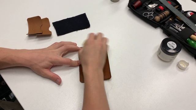 #4. КАРДХОЛДЕР ИЗ КОЖИ СВОИМИ РУКАМИ.Making a leather card holder смотреть онлайн