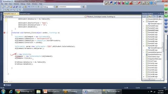 ASP.NET Class 7 : ADO.NET Continuation смотреть онлайн