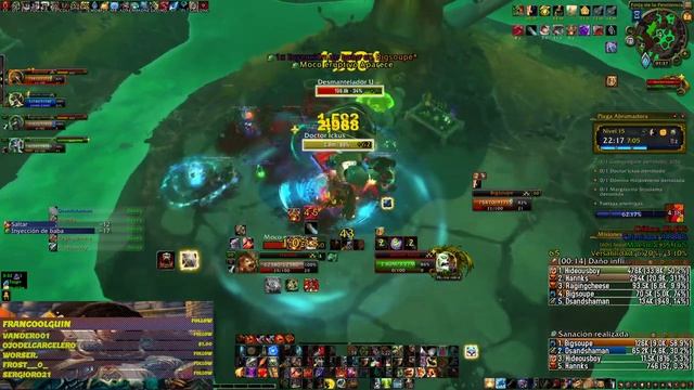 WoW Shadowlands 9.2 | Guerrero Furia | Plaga Abrumadora +15 | Tiránico | Temporada 3 смотреть онлайн