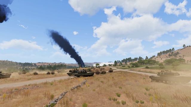 US M1A2 Abrams Enters Ukrainian border, Blown Up by Russian 9M133 Kornet ATGM смотреть онлайн