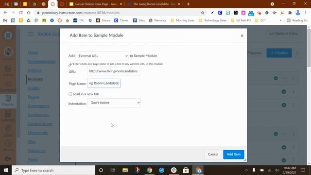 Direct Add of Files, External URLs, and External Tools To Modules смотреть онлайн