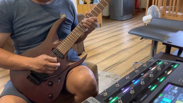 solar guitar AB1.6FR sound check смотреть онлайн