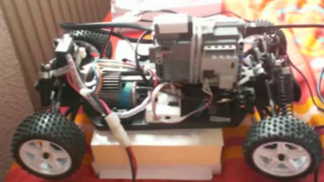 Lego Mindstorms NXT, Java leJOS NXJ; RC Car Robot Project; Testing new API смотреть онлайн