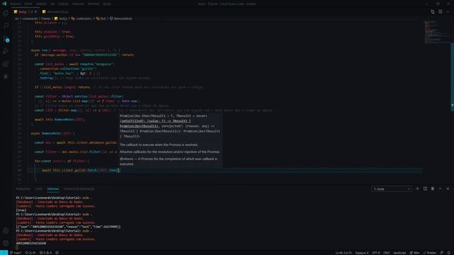 #38 Criando Bot para Discord em JavaScript - Comando de Mute com DataBase. смотреть онлайн
