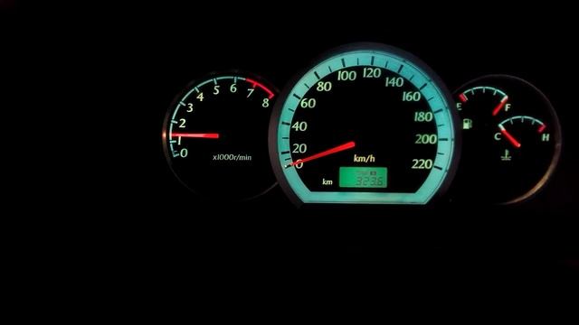 Daewoo Gentra - Повышение прогревочных оборотов двигателя смотреть онлайн