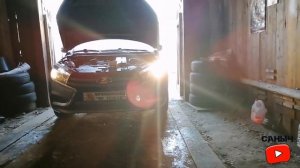 #замена ламп дальнего света на Lady Vesty