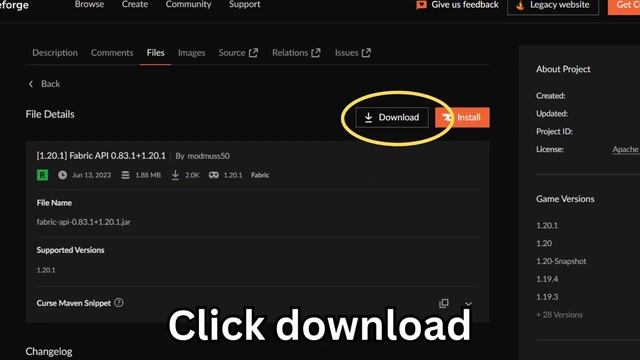 How To Download & Install Fabric In Minecraft 1.20.1 смотреть онлайн