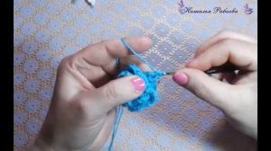 Объёмный цветок крючком 💖 мастер класс