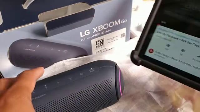 LG XBOOM GO PL5 смотреть онлайн