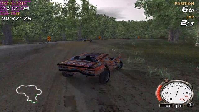 FlatOut - "GeForce GTX 760 2Gb & Intel Core i5-2400" Gameplay смотреть онлайн