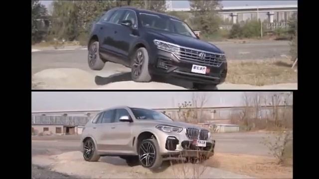Volkswagen touareg 2019 vs BMW X5 2019 смотреть онлайн