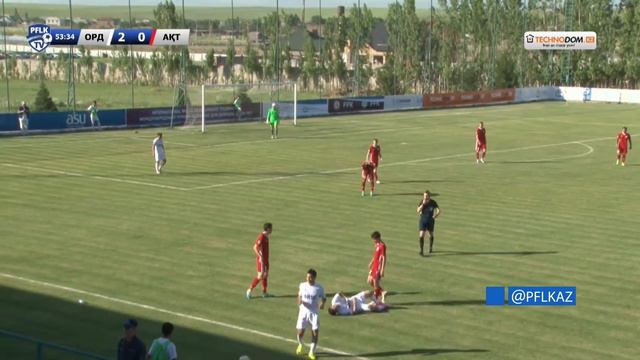 КПЛ-2017. 13 ТУР. ОРДАБАСЫ - АКТОБЕ 2:0 (УДАЛЕНИЕ - Б. КАИРОВ) смотреть онлайн