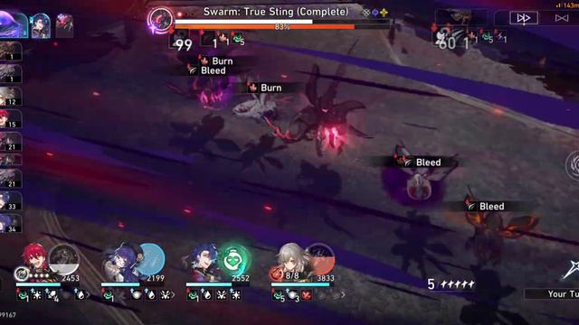 Nihility, 4* only, no healer | Swarm disaster, Difficulty 5 | Honkai: Star rail смотреть онлайн