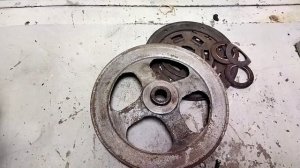 Шкив на коробку Ваз,для самодельного мотоблока.