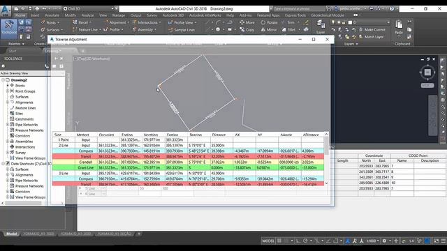 09 - Novidades AutoCAD Civil 3D 2018 - Novas funções para calculo de poligonais e lotes. смотреть онлайн