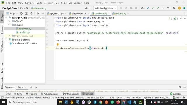 FastApi & Postgress смотреть онлайн