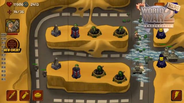 World War 2 TD Battlefield Heroes смотреть онлайн