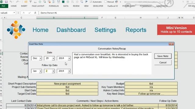 Excel - How To Create CRM In Excel - with W5T - Episode 1944 смотреть онлайн