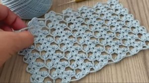 Ажурный узор крючком - Вязание крючком для начинающих