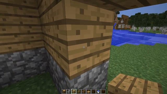 Как построить средневековую Лесопилку в minecraft #19 смотреть онлайн