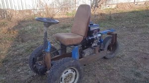 СКРЕБОК для снега! Самодельный. Самоходный.