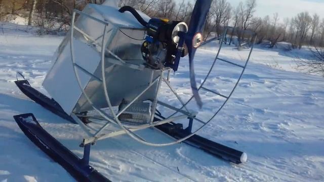 аэросани!!!Небольшой тест и мини обзор!!! смотреть онлайн