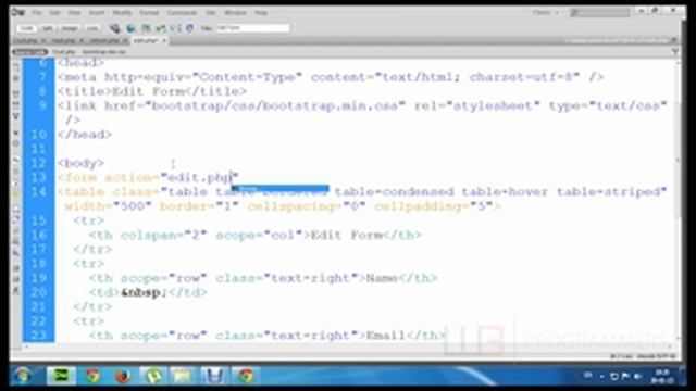 Crud With PHP and MySQL with Bootstrap Support смотреть онлайн