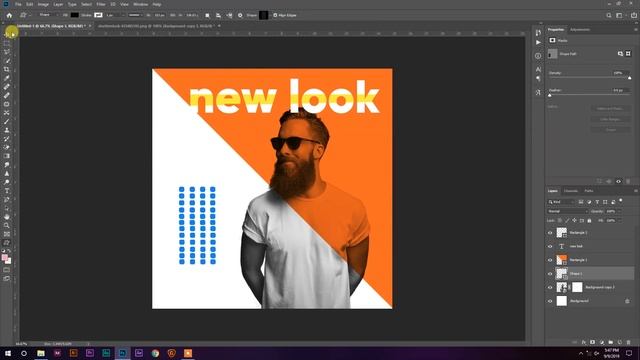 Blended Colors Modern Graphic Design Tutorial in Hindi | New Trends 2019 смотреть онлайн